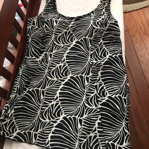 Shore shapes one piece flare bottom bathing suit